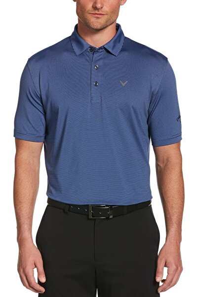 Callaway mens Fine Line Stripe Short Sleeve Golf Polo Shirt Polo Shirt (pack ...
