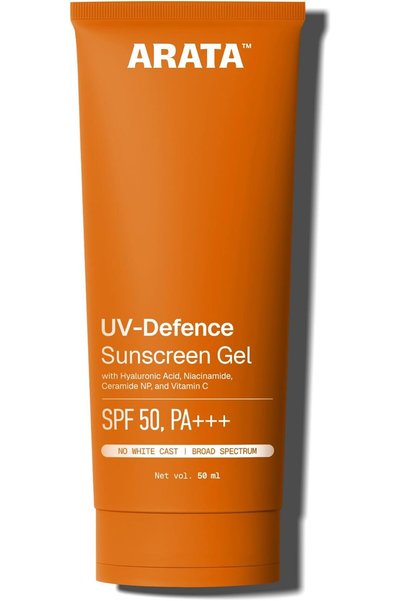 Arata SPF 50+ & PA+++ Ultra Light Sunscreen Gel For Oily Skin With Water Base...
