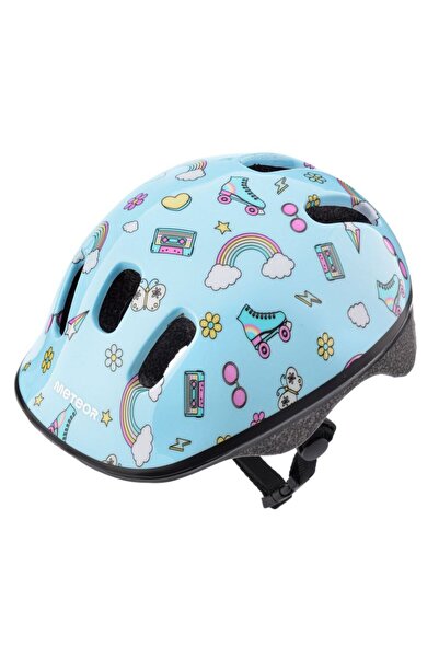 Meteor Casca de bicicletă KS06 Rainbow Jr 17435 mărimea S 48-52 cm