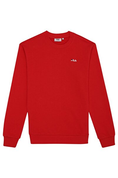 Fila Leverano Hanorac Regular Crew Roșu FAM0876 30002