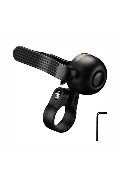 ROCKBROS clopot de aluminiu, montaj stânga, negru