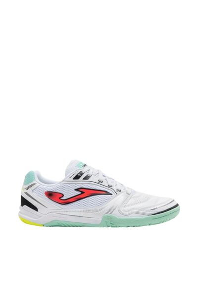 Joma Ghete de fotbal Dribling Indoor 2632 albe și turcoaz DRIS2632IN