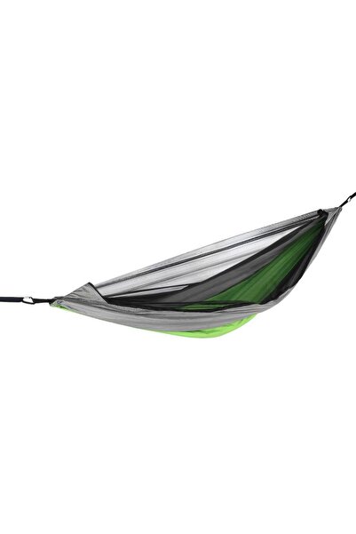 ENERO CAMP Hamac turistic pentru 2 persoane 300x140CM cu plasă de țânțari det...