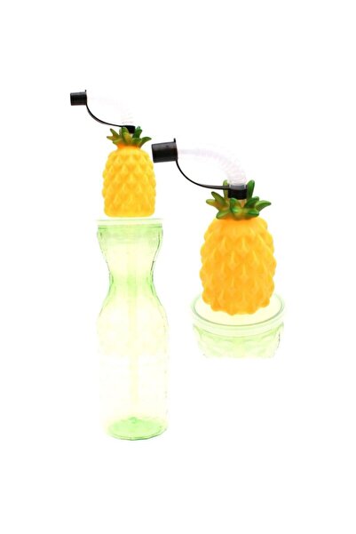 Excellent Houseware STICLĂ SPORTIVĂ CU PAIEȚĂ 500 ML VERDE