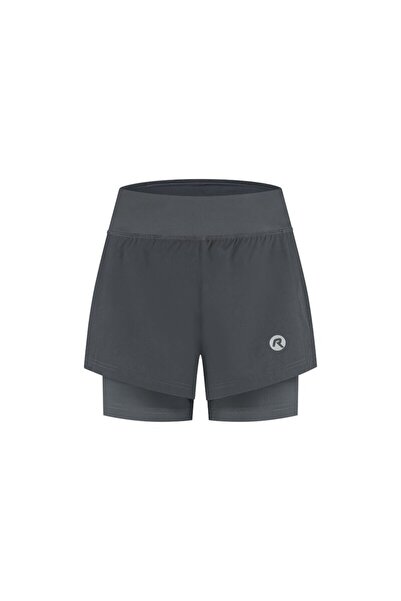 Rogelli Pantaloni scurți de damă 2 în 1 ESSENTIAL gri XL