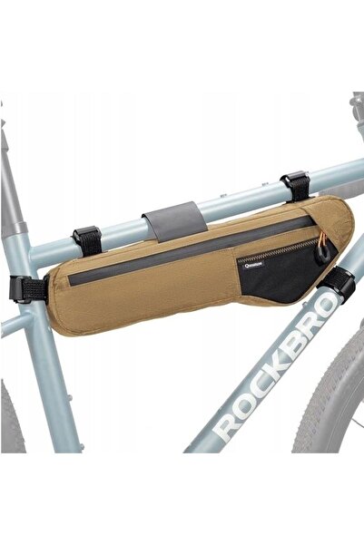 Qunature geantă de bicicletă kaki pentru cadru 4.2 l