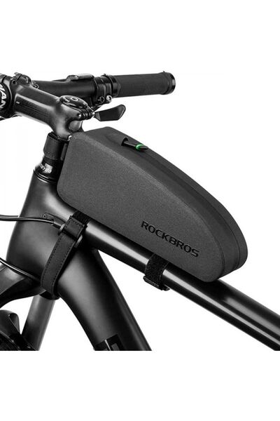 ROCKBROS AS-019-1 Geantă impermeabilă pentru cadru de bicicletă 1.6L - Negru