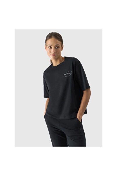 4F Tricou oversize imprimat de damă 4FRSS24TTSHF2089-20S