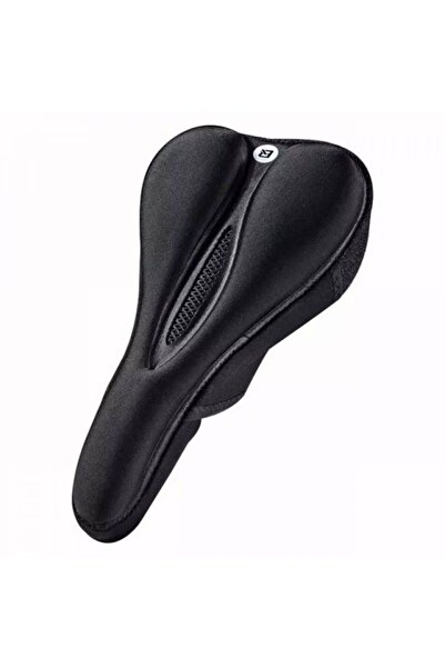 ROCKBROS LF047-B Husă de șa pentru bicicletă din gel siliconic Mărimea L - Negru