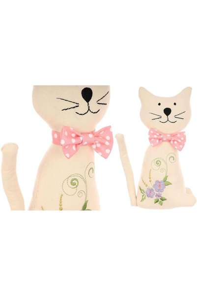 SASKA GARDEN DECOR DE PRINȚĂRĂNIE CU PISICĂ DE 28 CM