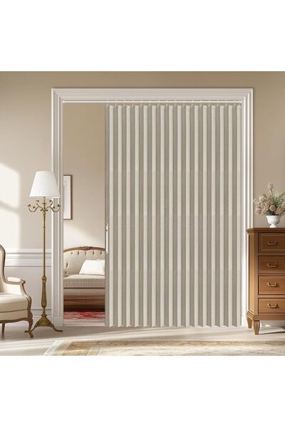 GENERAL Accordion Door Curtain for Total Blackout, Hidden Interior Blackout C...