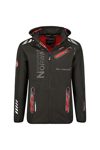 Geographical Norway Jachetă softshell Royaute DB 068 M WY2000H/GN/Negru/Roșu