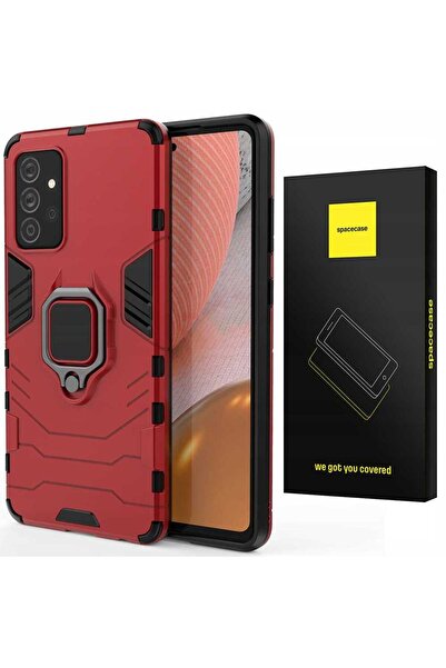 spacecase X-Ring Galaxy A72 5G roșu