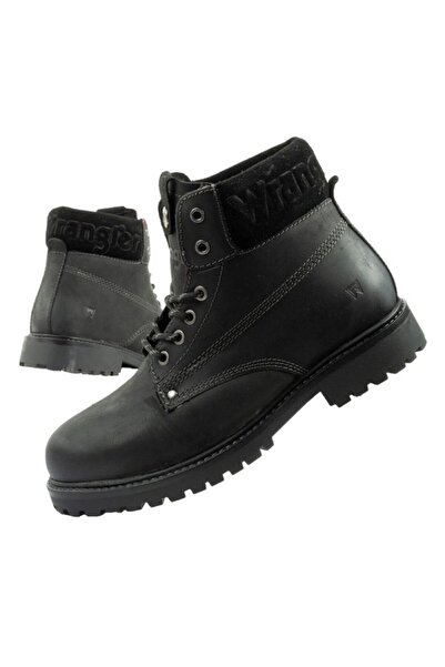 WRANGLER Ghete bărbătești Arch Fur, tip Chelsea, elegante, căptușite, negre.