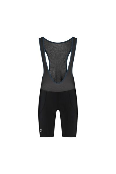 Rogelli Pantaloni scurți CORE cu bretele negru-albastru 2XL