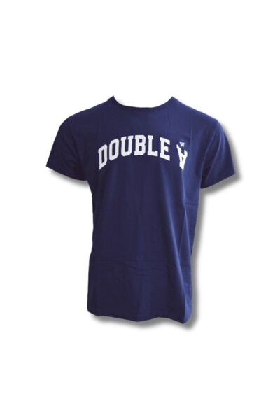 Double A by Wood Wood Tricou sport pentru bărbați Wood Wood Ace Arch, bleumar...