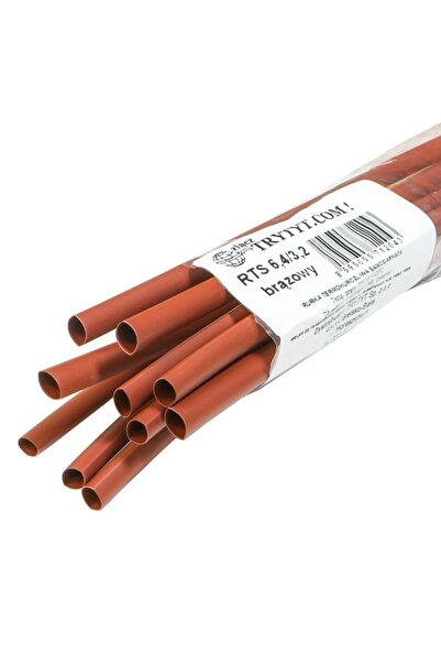 Trytyt 10x Tub termocontractabil RTS 6.4/3.2 maro