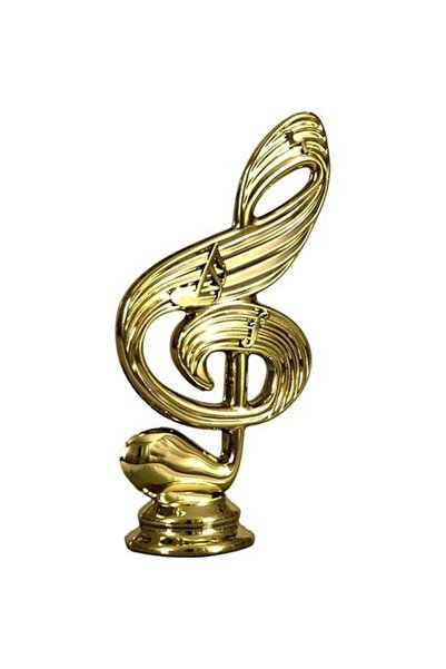 TRYUMF Figurină muzician din plastic - notă muzicală F157/G