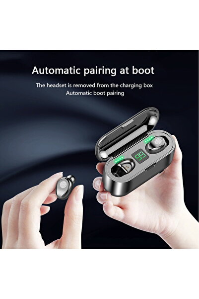 HAWIRE Casti Bluetooth 5.0 pentru telefon, Audio in-ear, Control al volumului, Microfon incorporat,