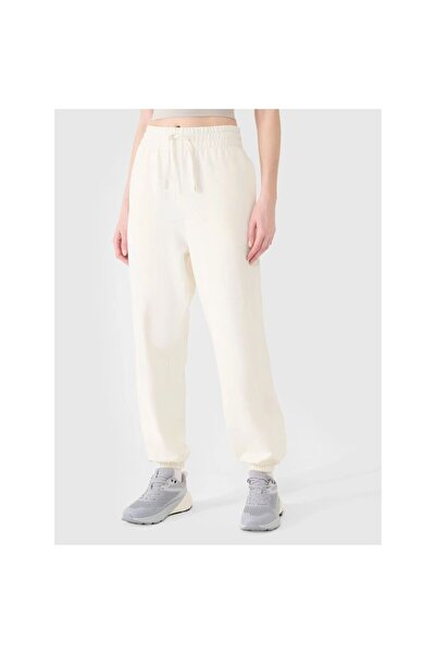 4F Pantaloni de trening jogger pentru femei 4FWSS25TTROF0994-11S