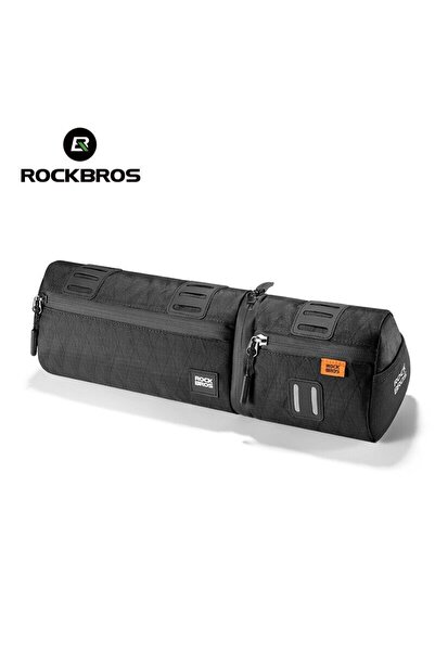 ROCKBROS Geantă de bicicletă 2 în 1, 2l, neagră