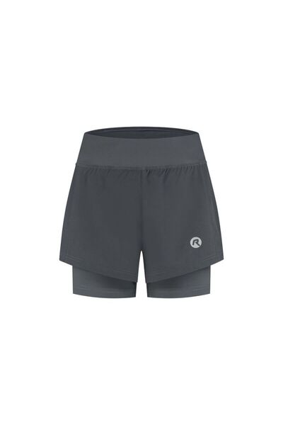 Rogelli Pantaloni scurți de damă 2 în 1 ESSENTIAL gri L