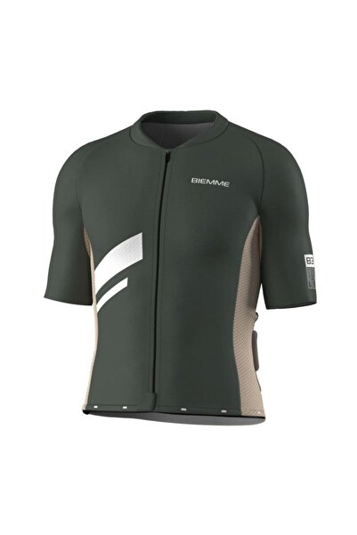 Biemme Tricou ARMONIA, verde și nisipiu, M