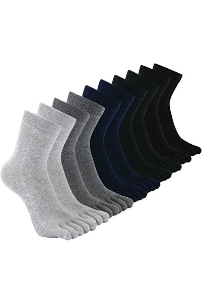 GENERAL CaiDieNu mens Toe Socks Modern (pack of 5)