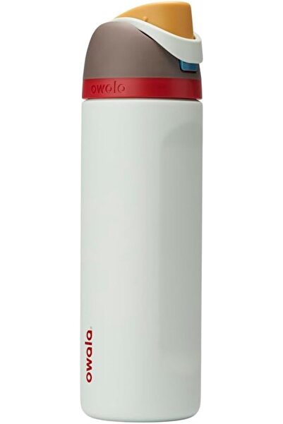owala FreeSip - Stainless Steel - 24-oz. - Taupe/Mint (Boneyard) () (A7)