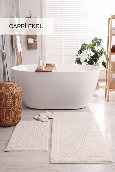 İyi Geceler İstanbul Capri Ecru - 40X60-60X100 Mat Set