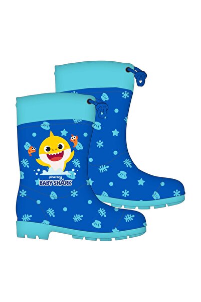 Baby Shark Blue rubber boots, PVC, boys