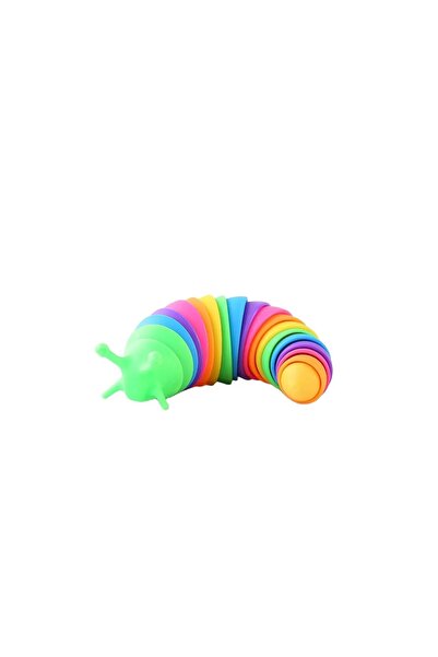 OEM Jucarie Senzoriala Antistres, , Fidget Toys, Omida Curcubeu, 18.6 cm, Fun...