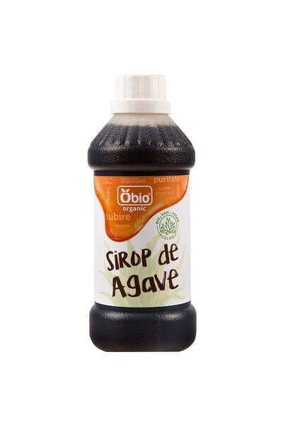 OBİO Sirop de agave întreg crud 500ml