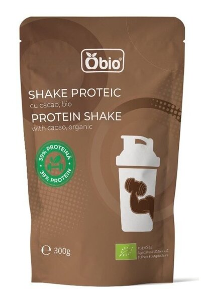 OBİO Shake proteic cu cacao bio 300g