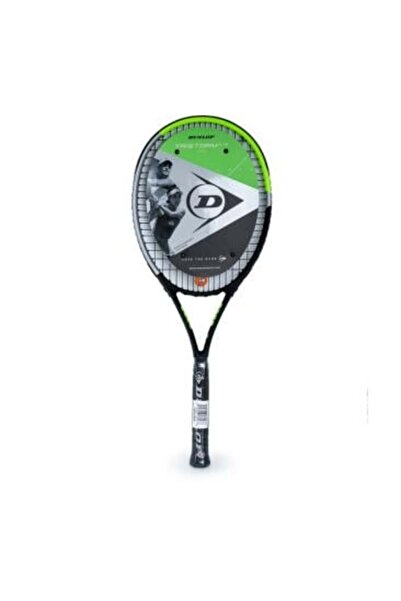 DUNLOP Tristorm Elite 270 Tennis Racket - Black and Green