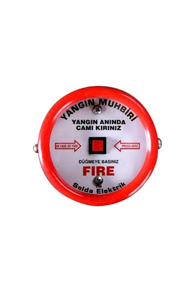 Selda 220V Yangın Alarm ve İhbar Butonu İkili Paket Set