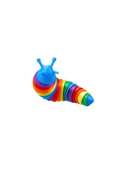 OEM Jucărie Senzoriala pentru Copii, , Model Melc, cu Articulatii, 19 cm, Mul...