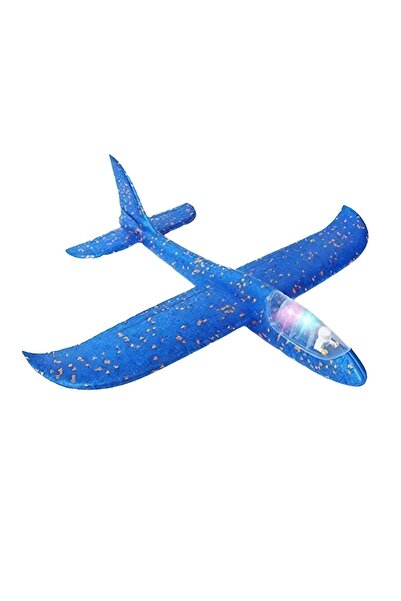 OEM Avion Planor cu Pilot, , Din Polistiren, Cu Lumini in Cabina Pilotului, L...