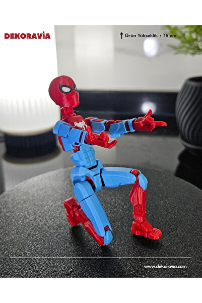 Hareketli Eklemli Spider Man (Örmcek Adam) Figürü