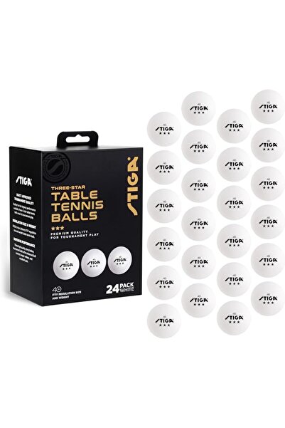 STIGA 3-Star Table Tennis Balls