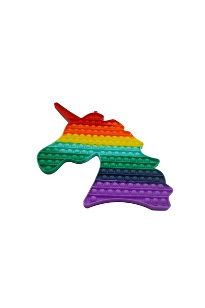 OEM Jucărie Senzorială antistres din silicon Pop it now, forma Unicorn, multi...