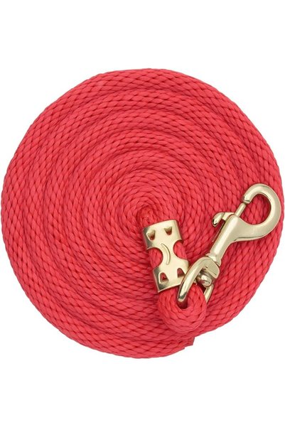 GENERAL Poly Weaver Leather Horse Lead Rope, 1.6 cm X 2.4 M, Diva Pink