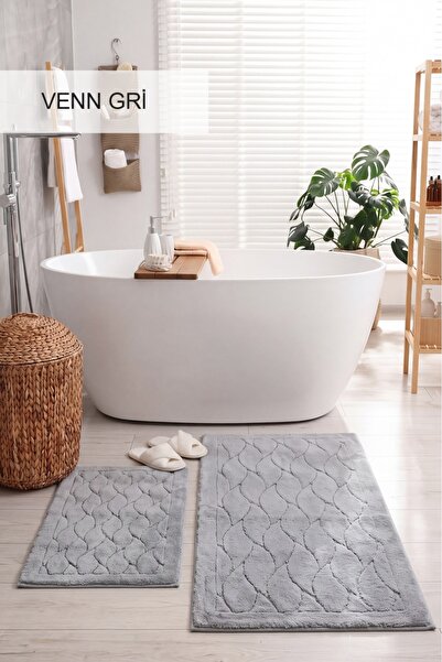 İyi Geceler İstanbul VENN GRI DESCHIS - 40x60-60x100 SET COTUȘE DE PARDOSEALĂ