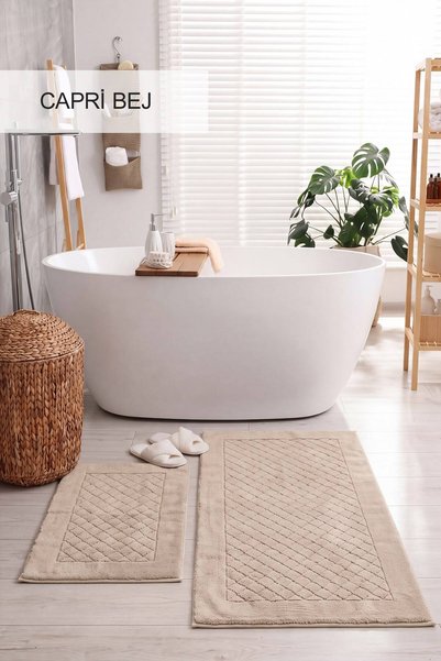 İyi Geceler İstanbul Capri Beige - 40X60-60X100 Mat Set