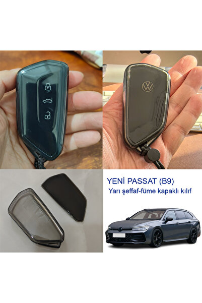 GCP German Car Parts Passat B9 Key Case Cover - New Passat Remote Control Pro...