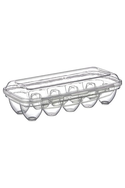 Cetiner Group Çetiner Group ®   10-Compartment Egg Storage Box with Lockable ...