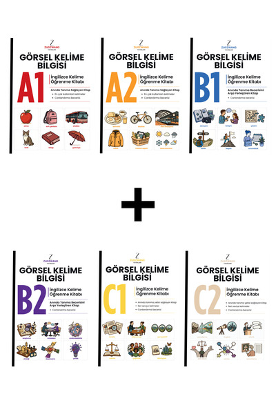 ZUGZWANG A1+A2+B1+B2+C1+C2 İngilizce Görsel Kelime Bilgisi Seti | Anında Akıl...
