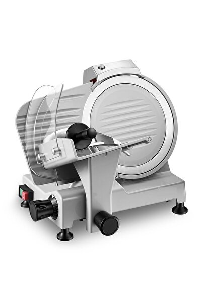 OMS Feliator carne profesional, 300 W, Diametru disc 250 mm, Grosime reglabil...