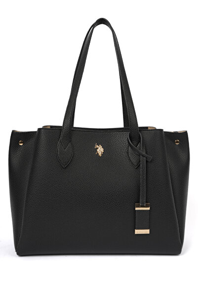 U.S. Polo Assn. Black Women's Shoulder Bag Us26535