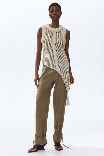 H&M Tie-detail balloon trousers